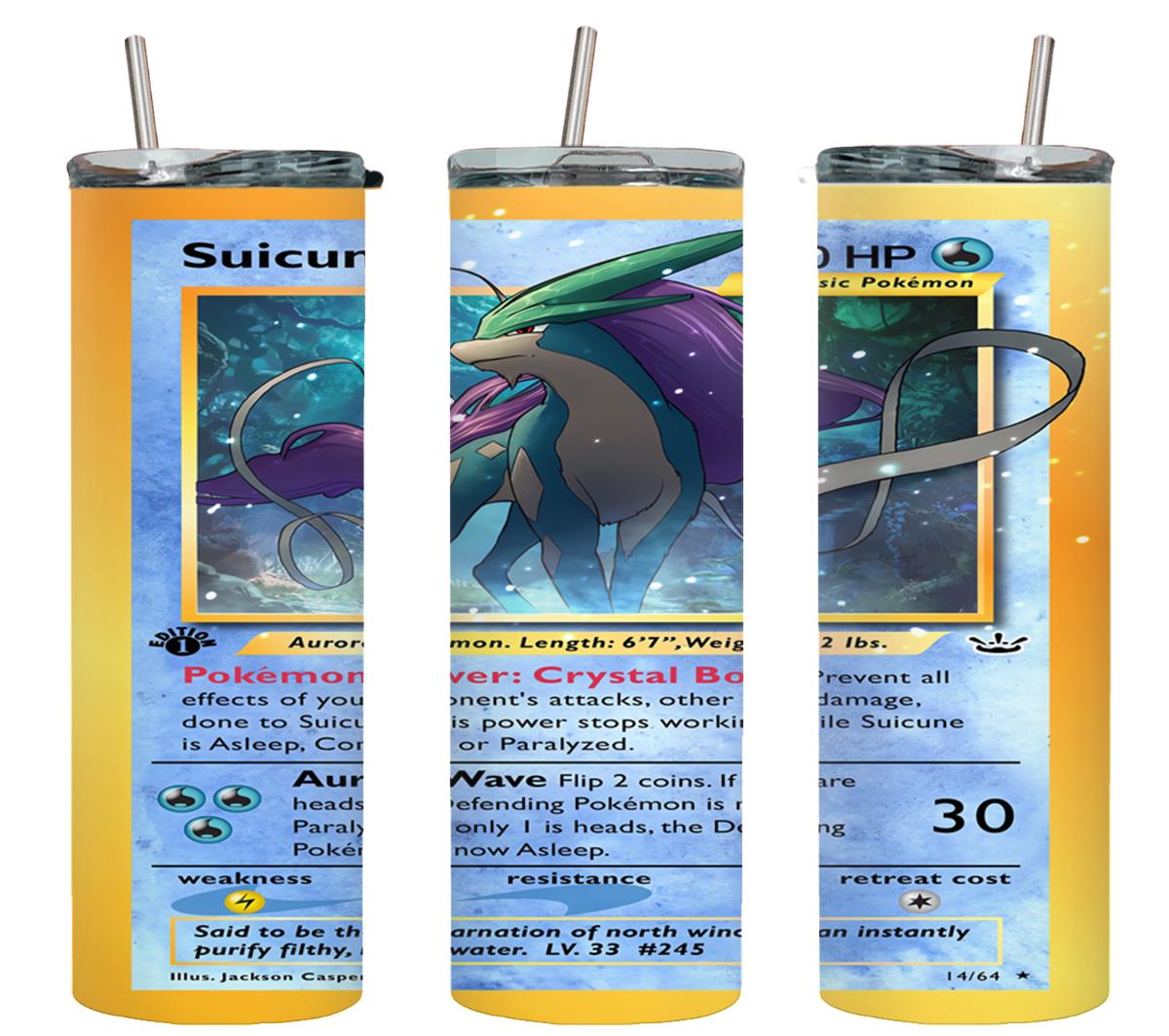 Pokemon Suicune Card-8048